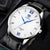 Heren Lederen Stijl Armband Polshorloge