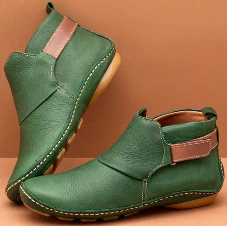 Imitatieleren Dames Enkellaarsjes