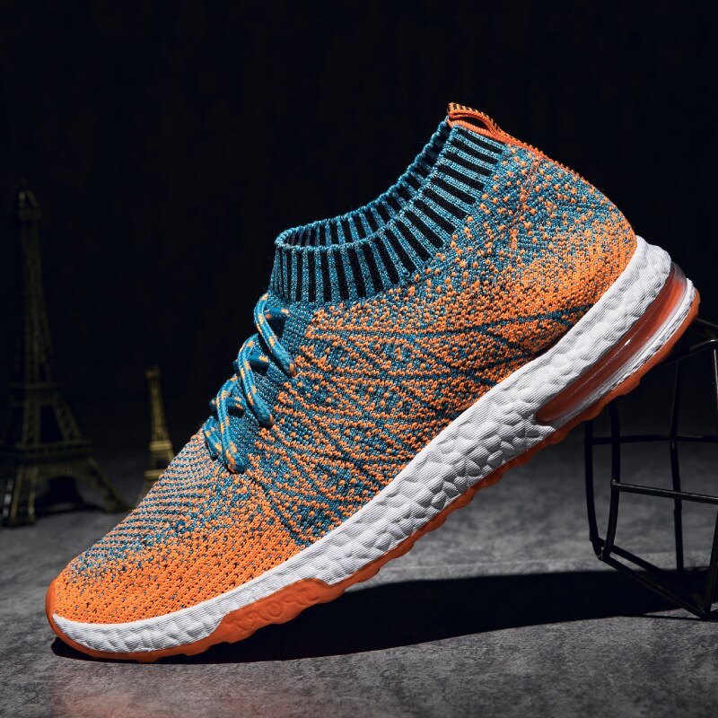 Fly-knitted Ademende Herensneakers