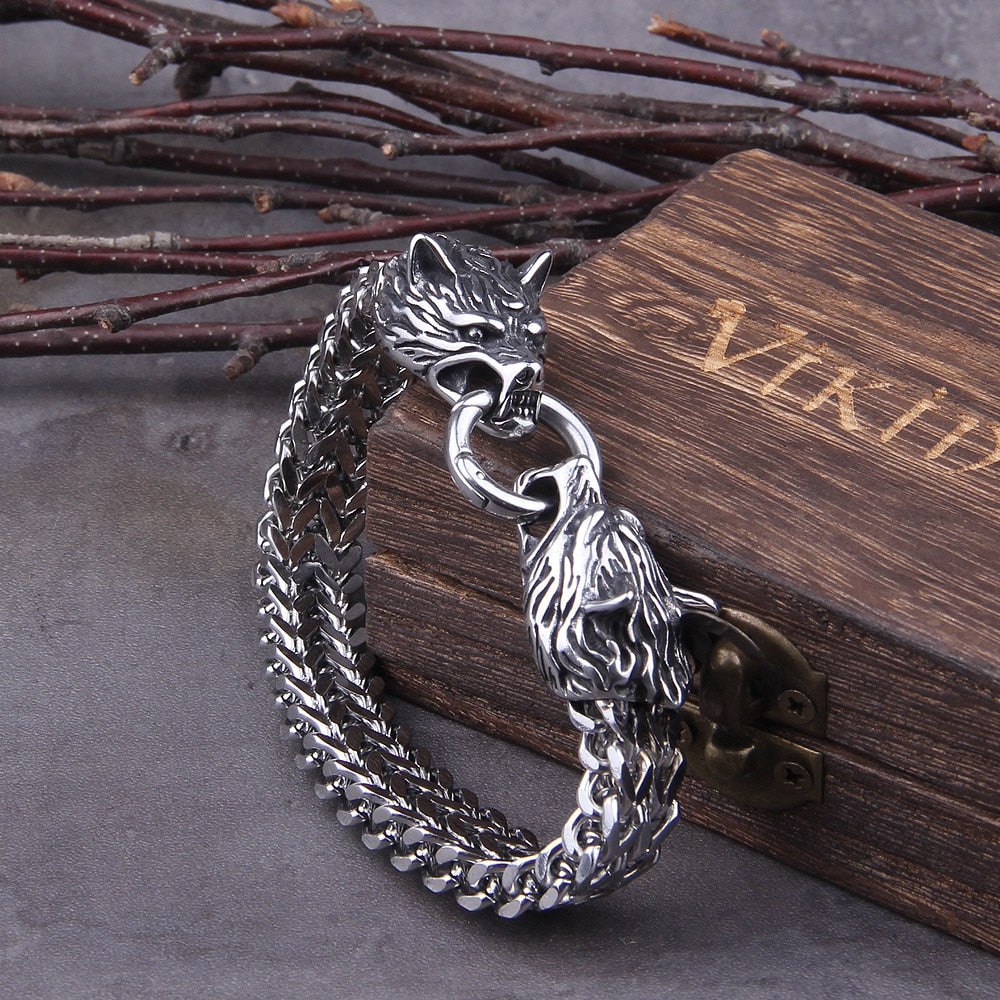 Fenrir Viking armband - (noordse mythologie)