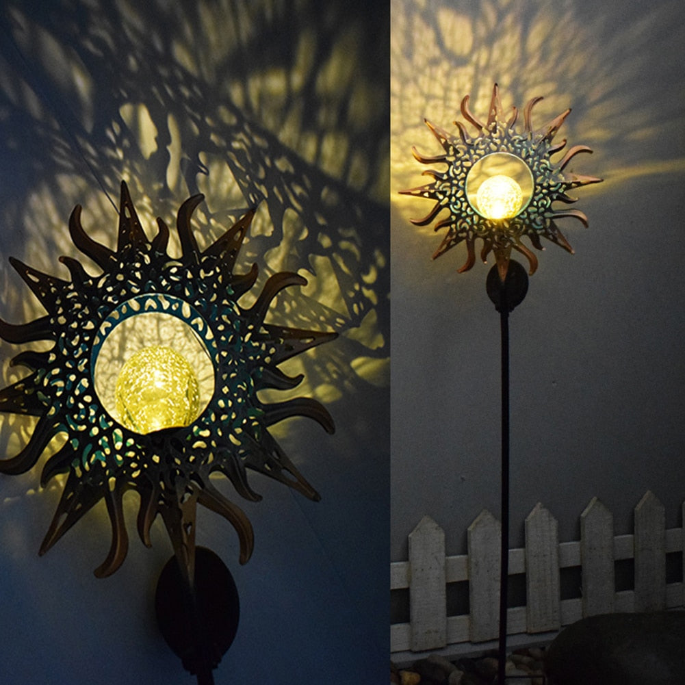 Retro Buiten Tuinlamp