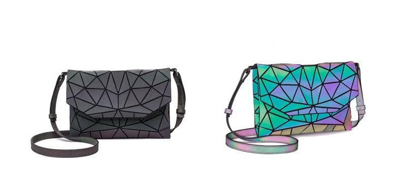 Geometrische Lichtgevende Crossbody Tas