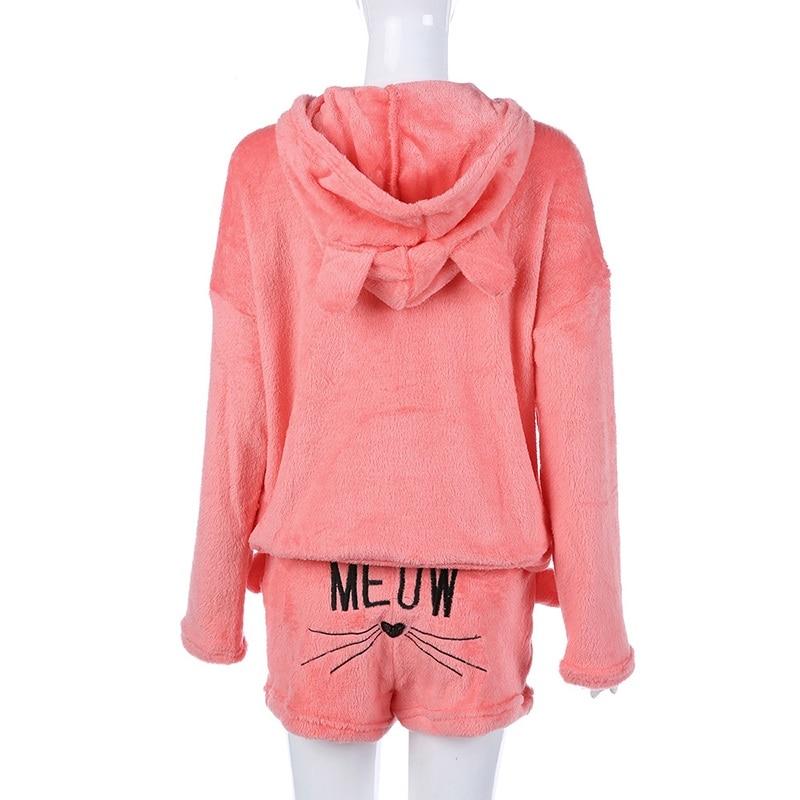 Warme Meow Cat Pyjama Set