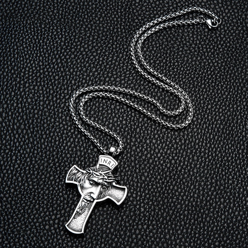 Jezus Crucifix Ketting