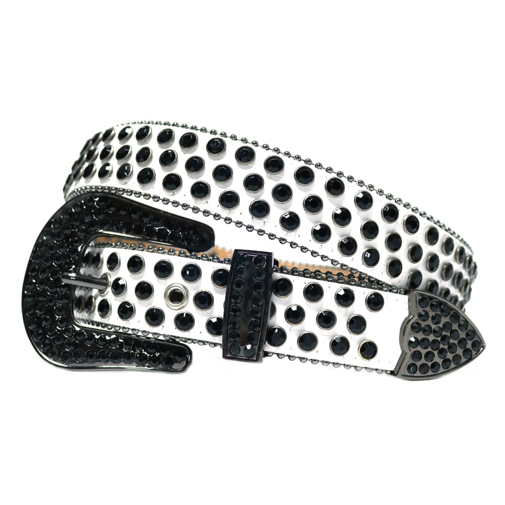 Bergkristal Diamant Riem