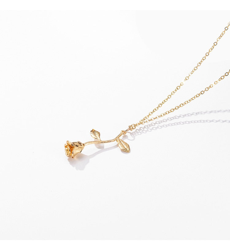 Rose Hanger Ketting