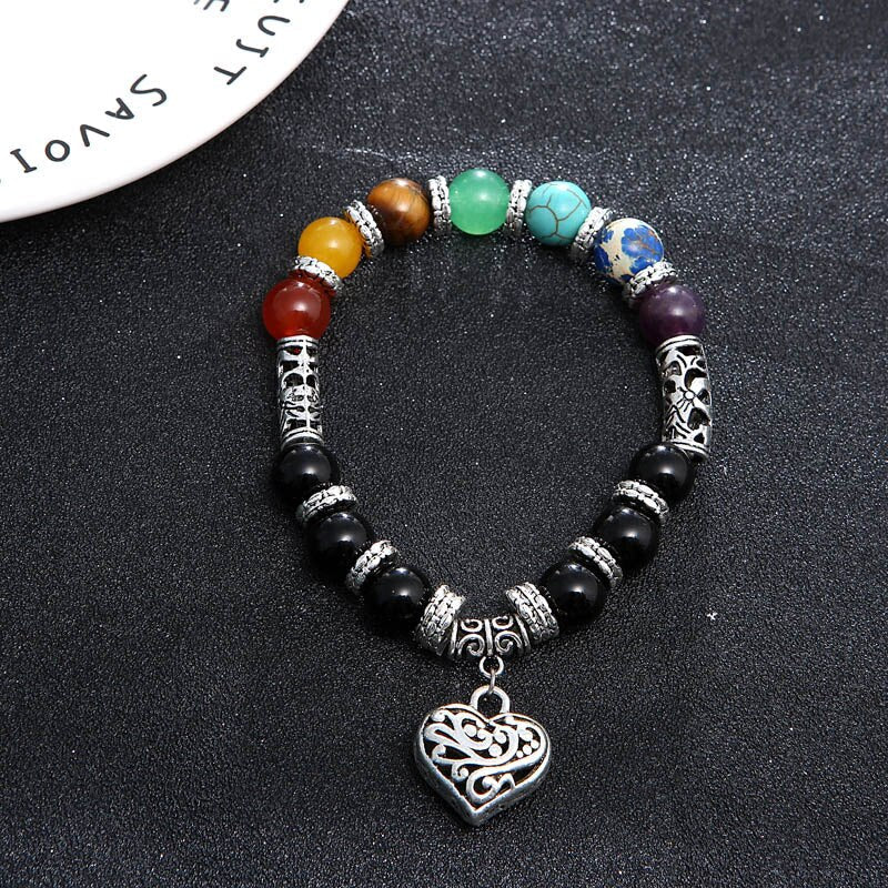 7 Chakra Stenen Armband