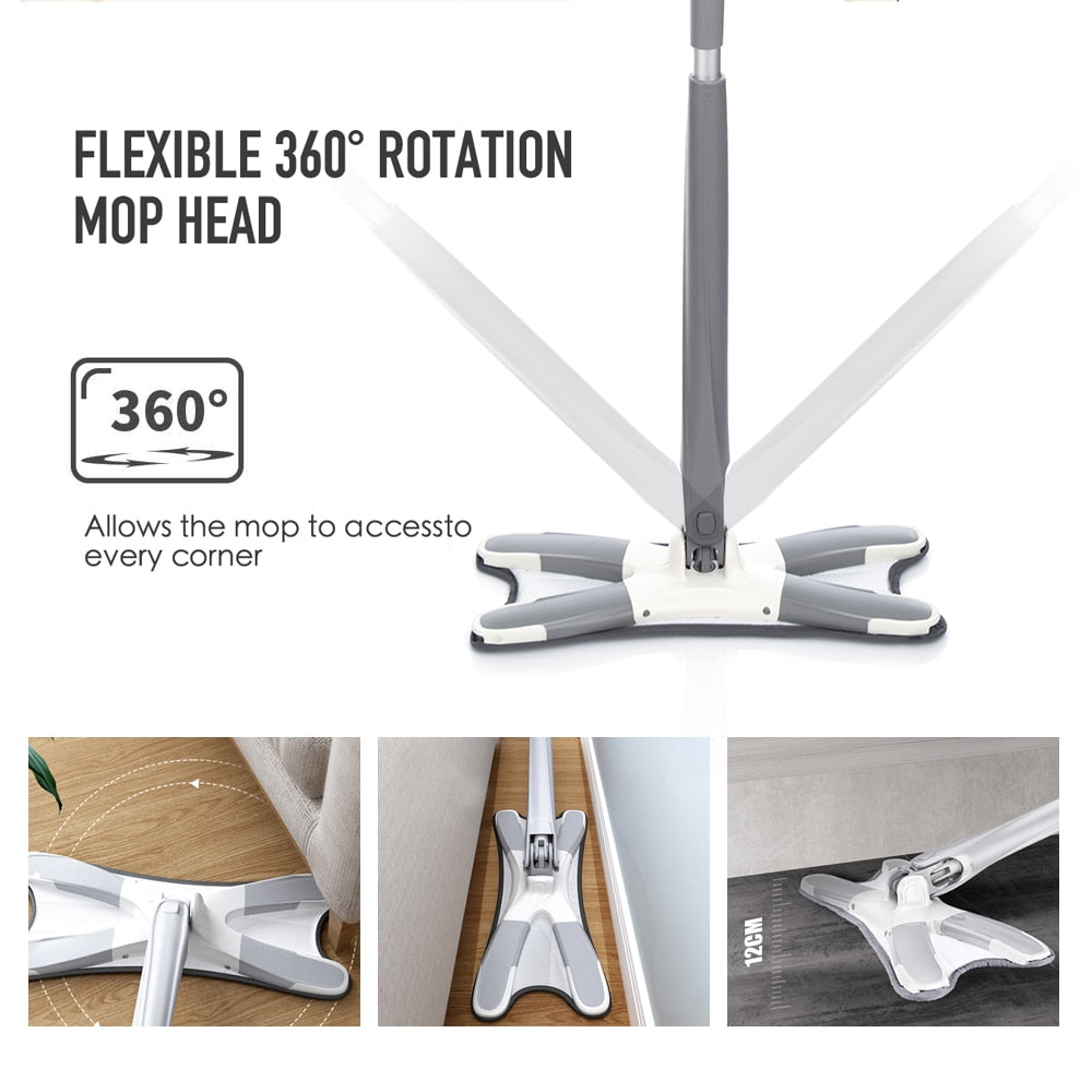 X-Type | Microfiber Vloer Reiniging Mop