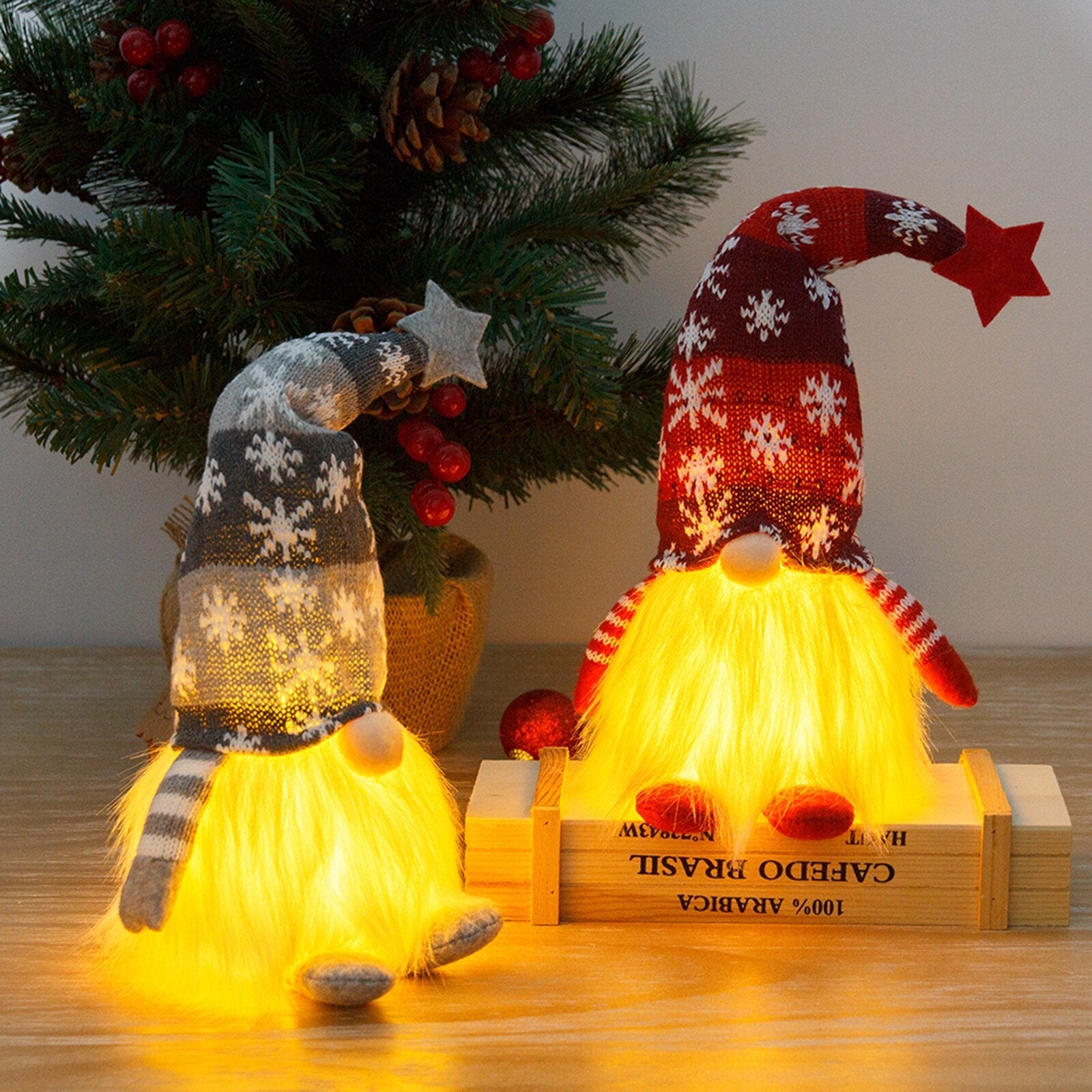 Lighted Kerst Kabouter