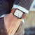 Apple Watch-riem van synthetisch leer