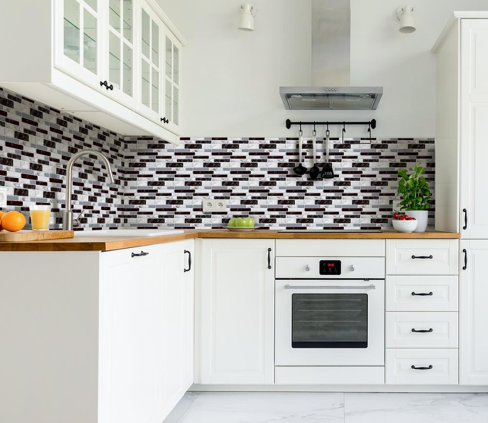 Waterdichte 3D Tegelstickers (9 stuks)