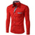 Heren Slim Fit Lange Mouwen