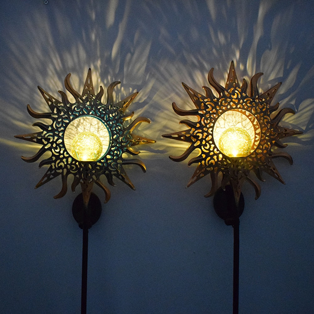 Retro Buiten Tuinlamp