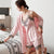 Zachte Zijden Pyjama Set