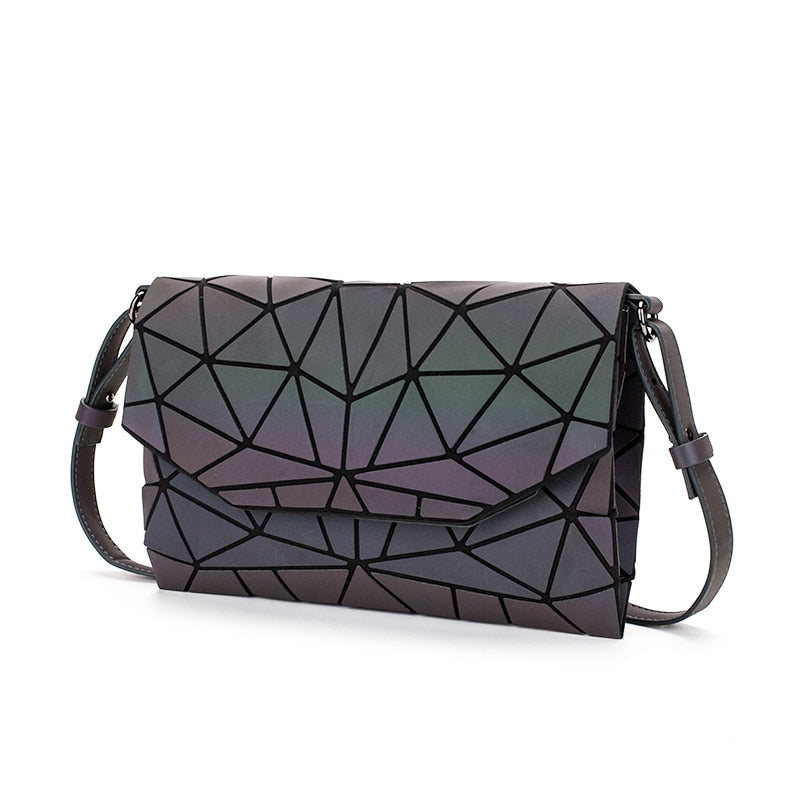Geometrische Lichtgevende Crossbody Tas
