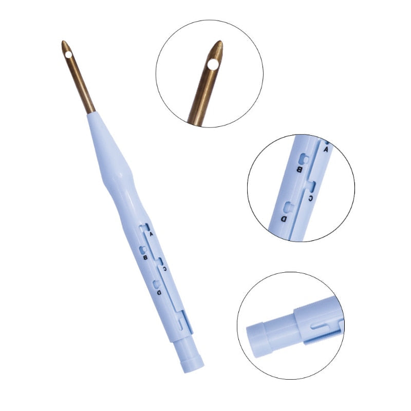 Borduurwerk pons naald