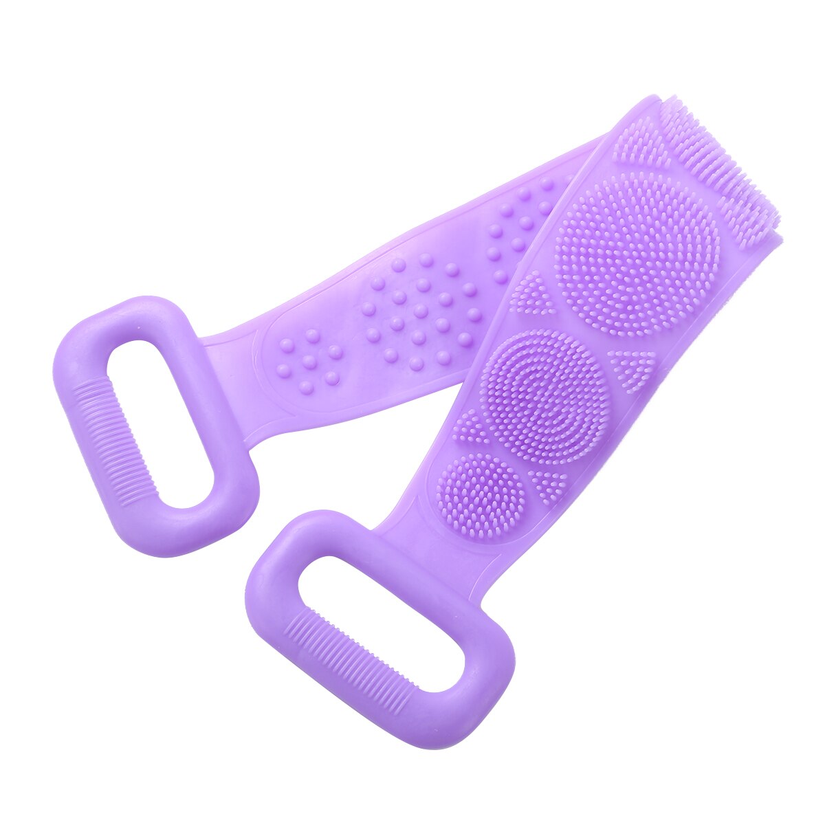 Dubbelzijdige siliconen body scrubber