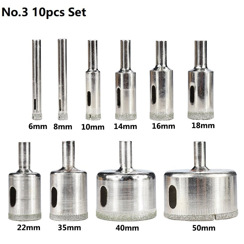 Diamant Gecoate Cirkelboor Set