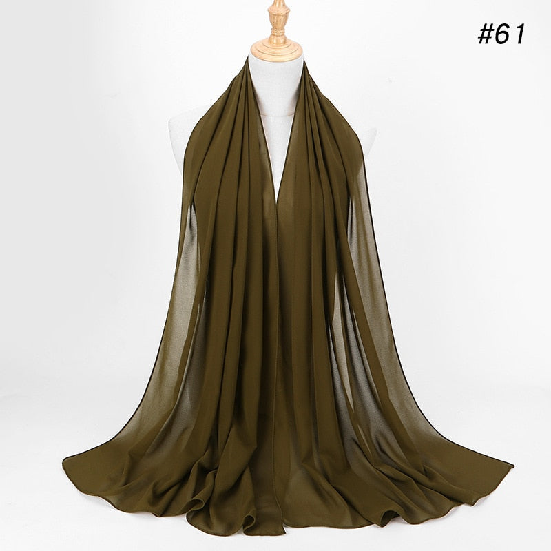 Chiffon Hijab Hoofdband