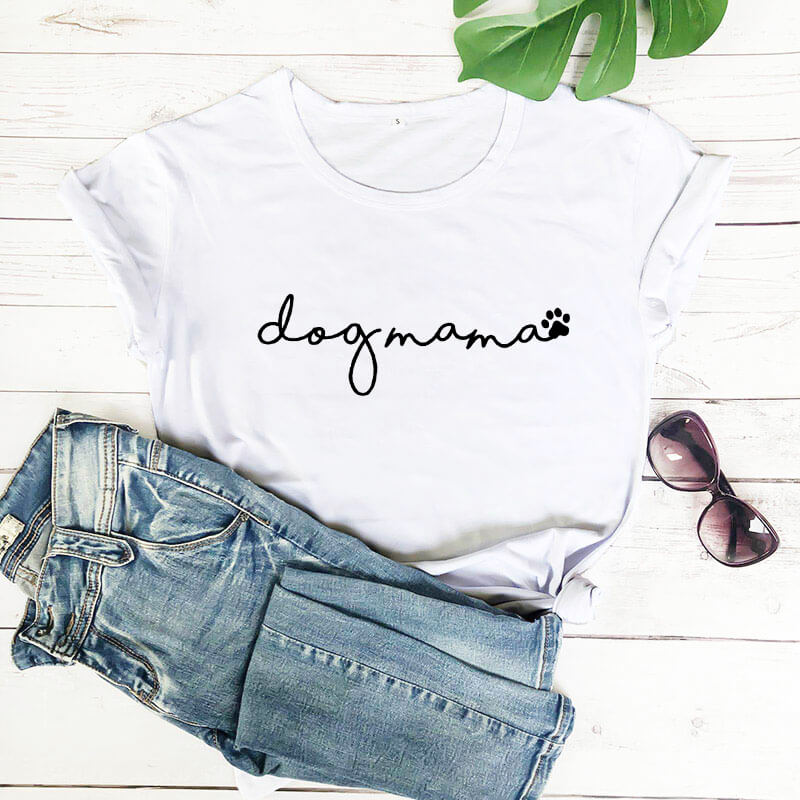Dog Mama Vrouwen Shirt