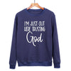 I&#39;m Just Out Here Trusting GOD - Sweatshirt