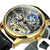 Forsining Heren Skelet Horloge