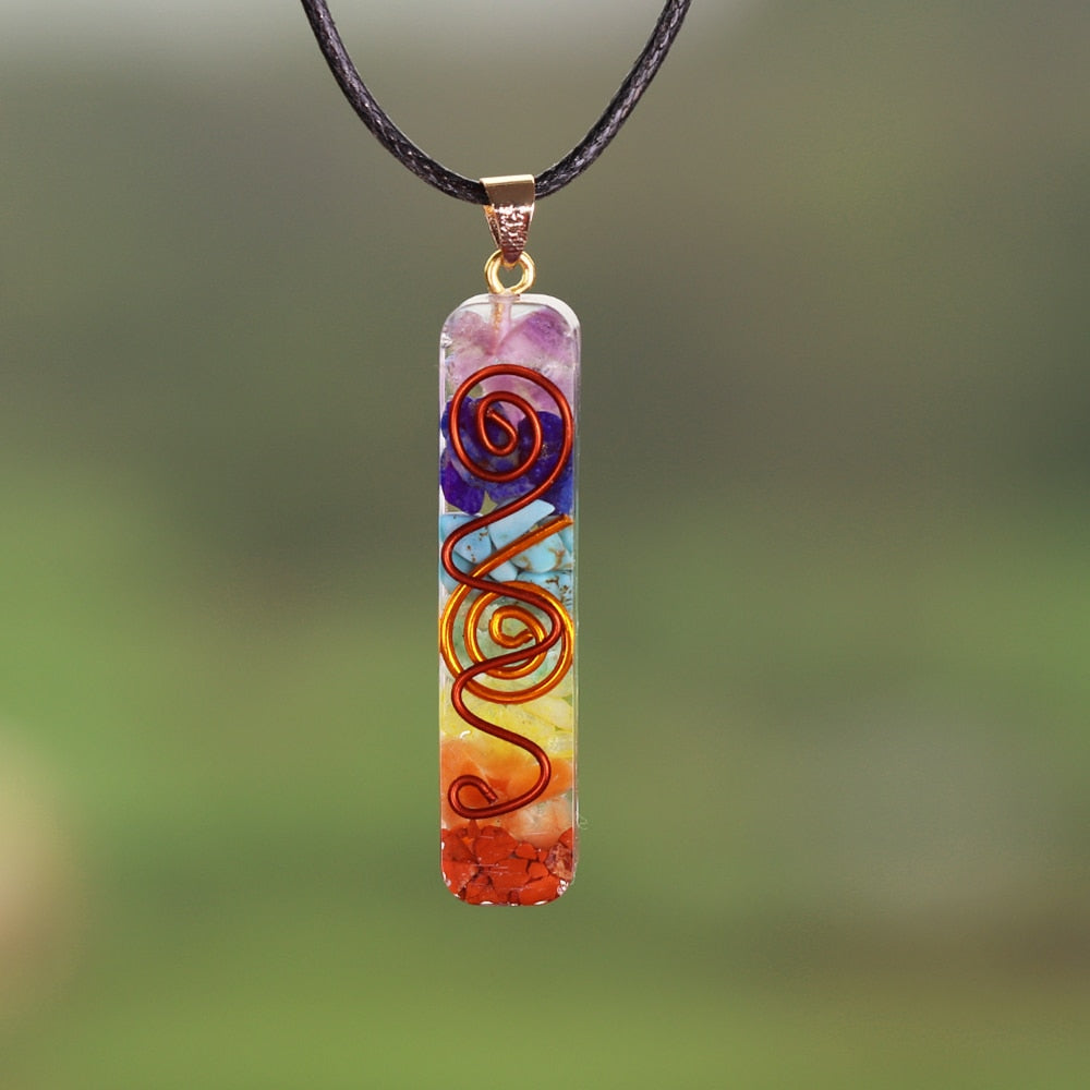 7 chakra stimulans ketting