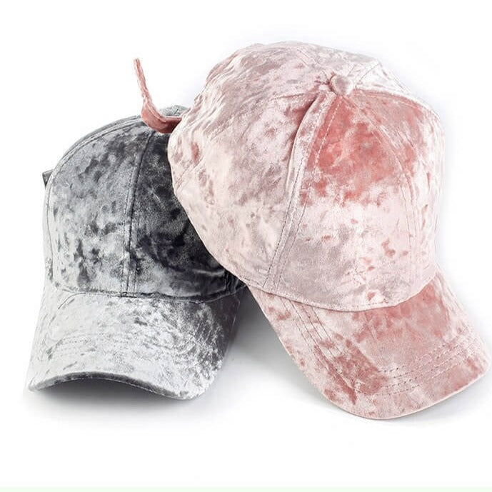 Fluwelen Vrouwen Pet