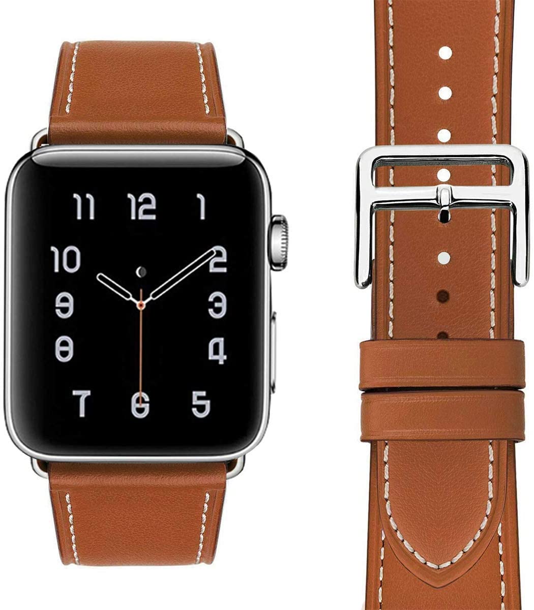 Apple Watch-riem van synthetisch leer