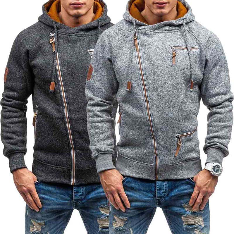 Casual Solid Lange Mouwen Warme Hoodies