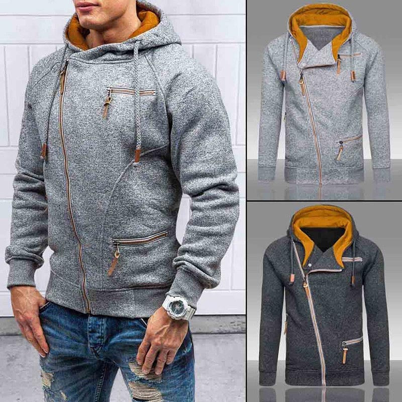 Casual Solid Lange Mouwen Warme Hoodies
