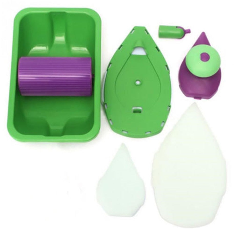 Multifunctionele Verfroller en Spons Set