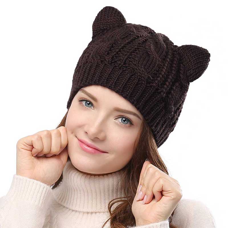 Kattenoor muts