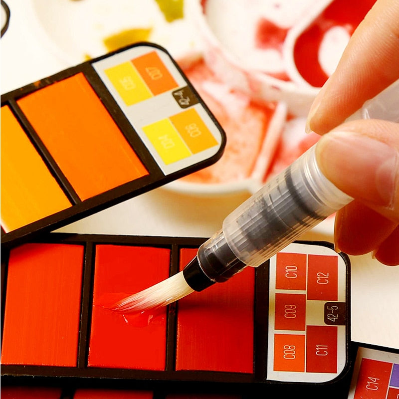 Aquarel Waterverf Schilderset