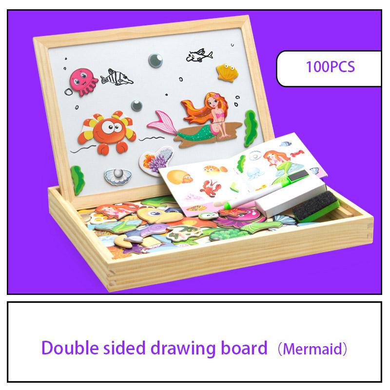 Teken & Puzzel - Educatief Magneetbord