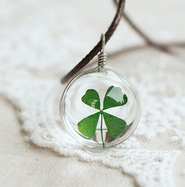 Vierbladige klaver ketting