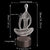 Yoga 3D Illusie Lamp