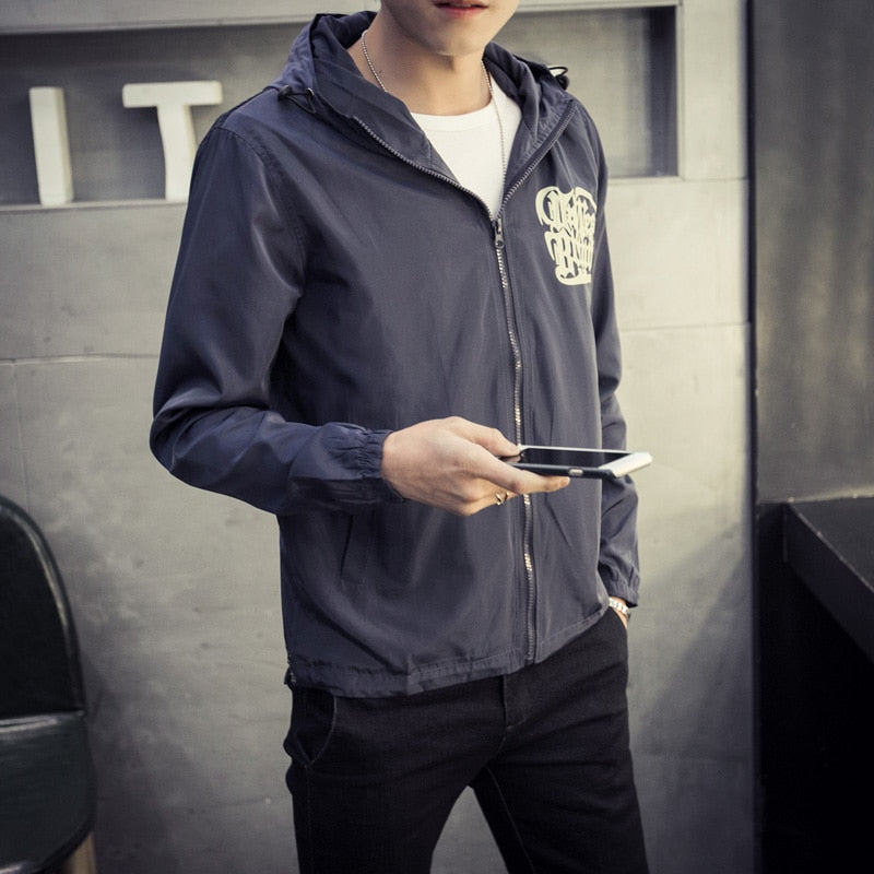 Hooded Windbreaker Jas