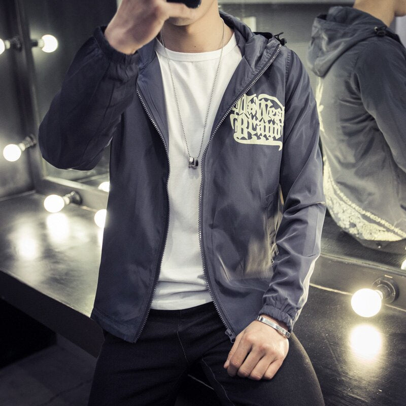 Hooded Windbreaker Jas