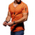 Mannen V-hals Muscle T-Shirts
