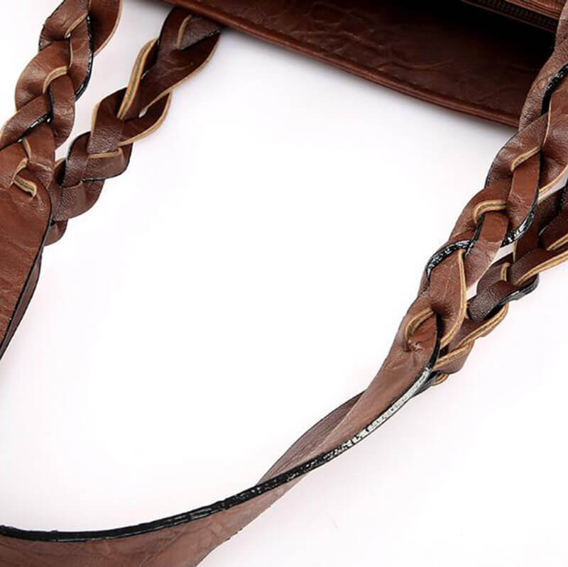 Leren Stijl Schoudertas voor dames