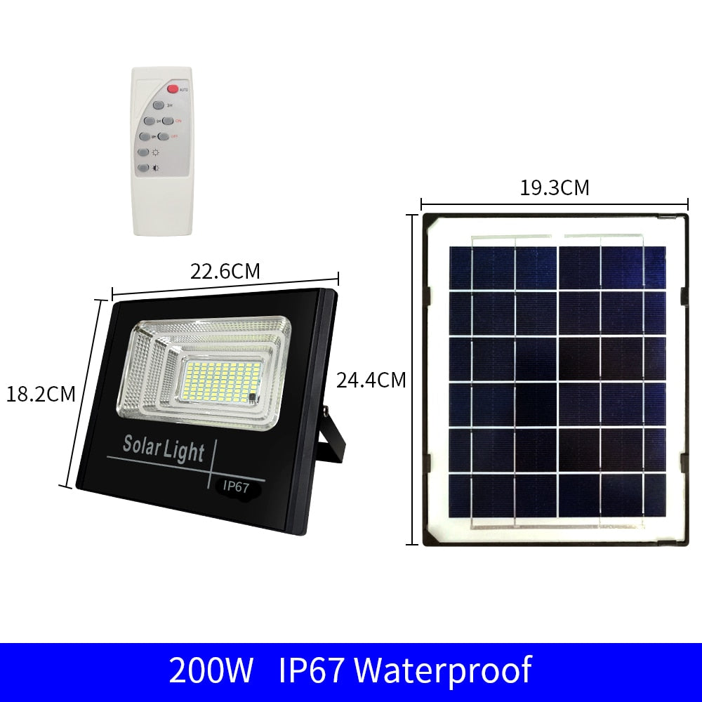 Waterdicht Zonnevloed Openlucht Licht