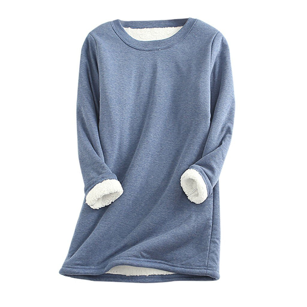 Dames Warme Fleece Truien