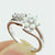 Bloem Opaal Kristal Ring
