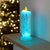 Kleur veranderende LED Water Kaars met Glitter