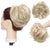 Rommelige knot haar scrunchie