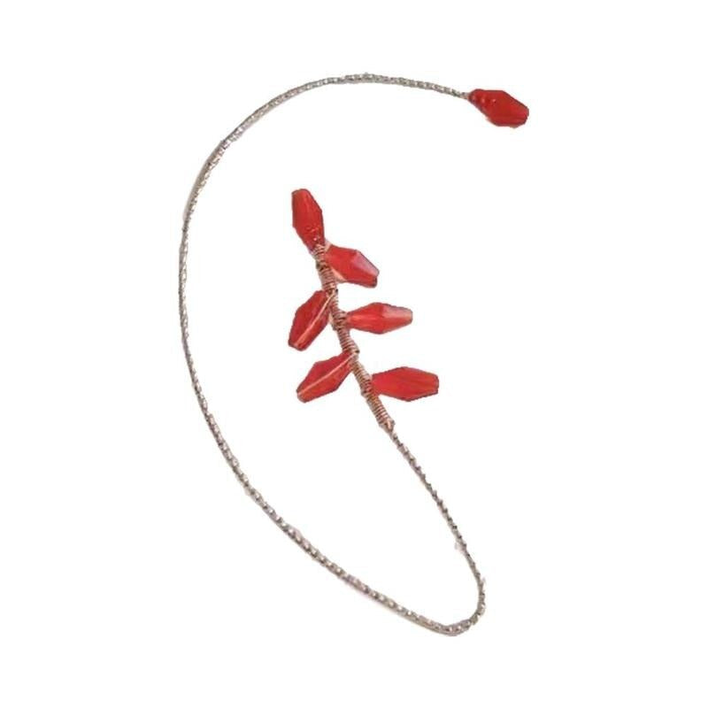 Bloem Art Clip Oorbellen