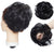 Rommelige knot haar scrunchie