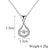 Waterdruppel Kristal Hanger Ketting