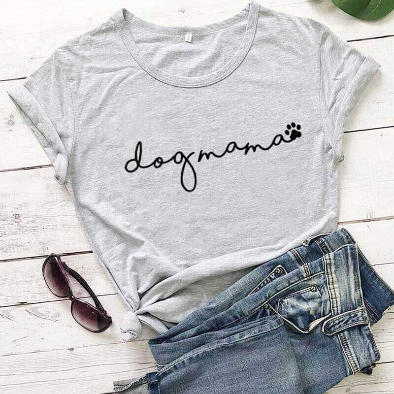 Dog Mama Vrouwen Shirt